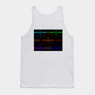 A Rainbow of Snowflakes Tank Top